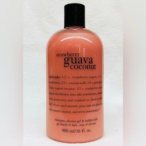 Philosophy Strawberry Guava Coconut Shampoo, Shower Gel & Bubble Bath